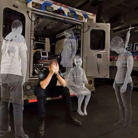 fantômes dans l'ambulance